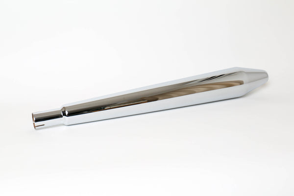 SILENCER SEAMLESS, ORIGINAL STYLE BAFFLING, NO LOGO (SINGLE UNIT)