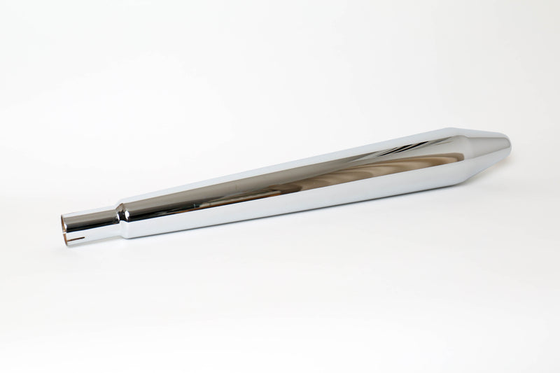 SILENCER SEAMLESS, ORIGINAL STYLE BAFFLING, NO LOGO (SINGLE UNIT)