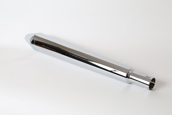 SILENCER SEAMED, ORIGINAL STYLE BAFFLING, NORTON LOGO (SINGLE UNIT)