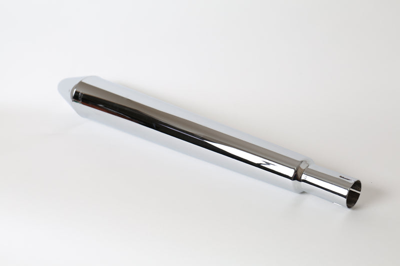 SILENCER SEAMED, ORIGINAL STYLE BAFFLING, NORTON LOGO (SINGLE UNIT)